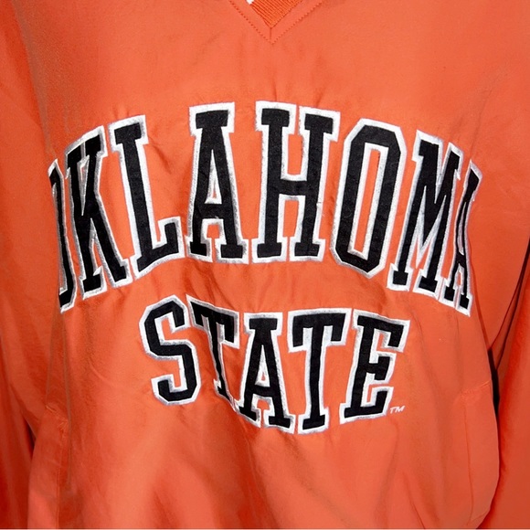 OKLAHOMA STATE UNIVERSITY Varsity Pullover Jacket - Picture 4 of 7